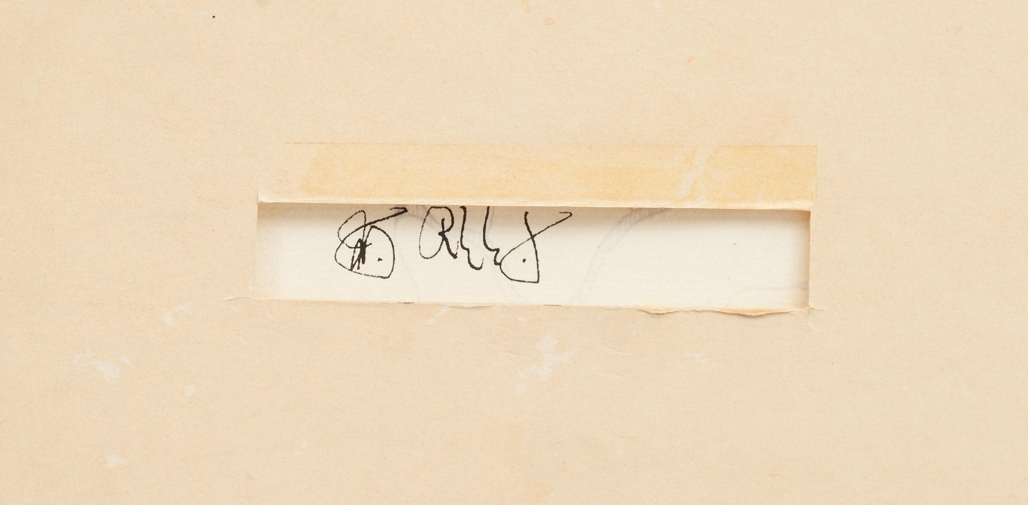 ULF RAHMBERG, tusch och akvarell, signerad a tergo.