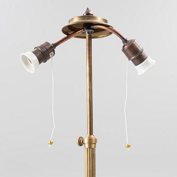 Á floor lamp, 1940s.