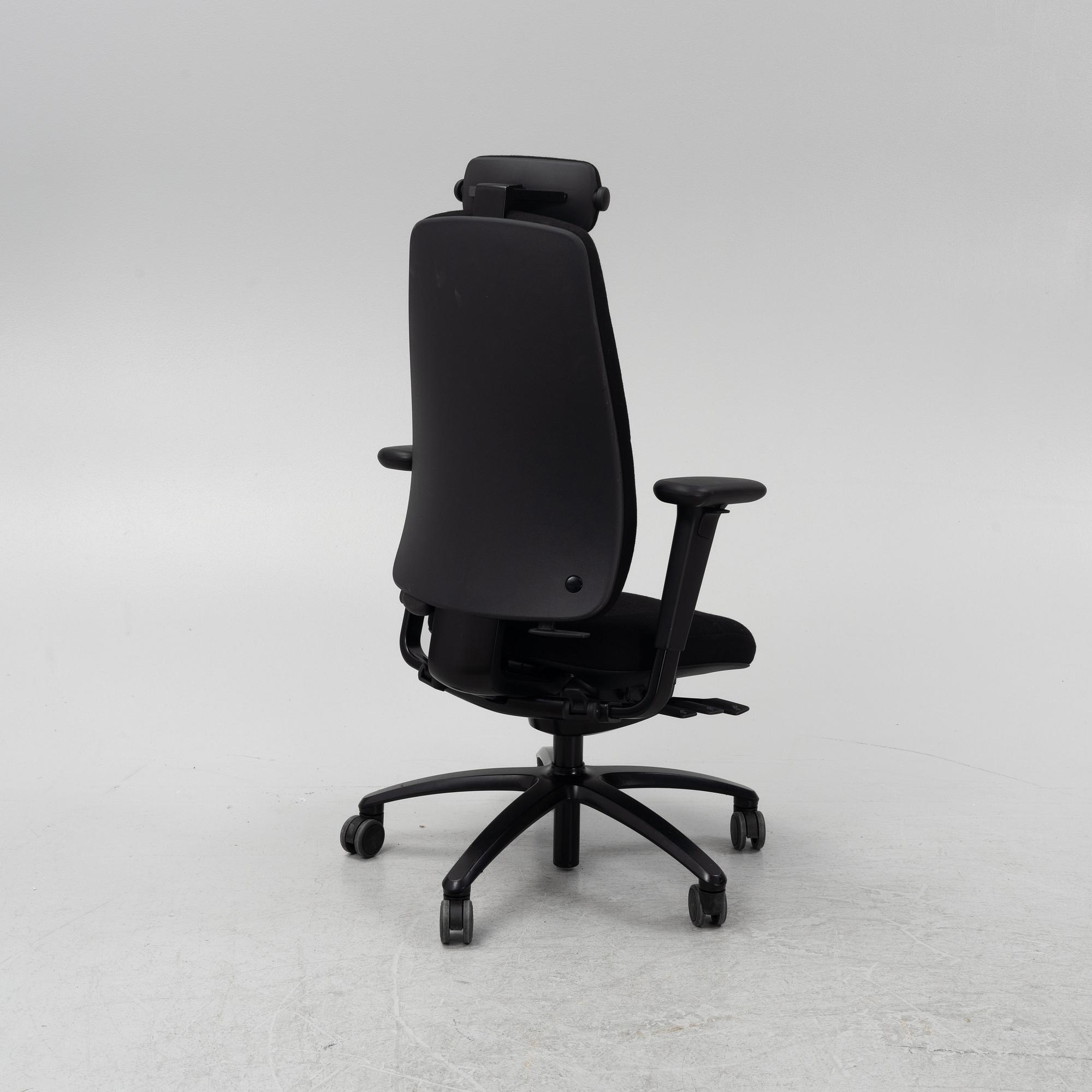 An RH Logic 220 office chair.