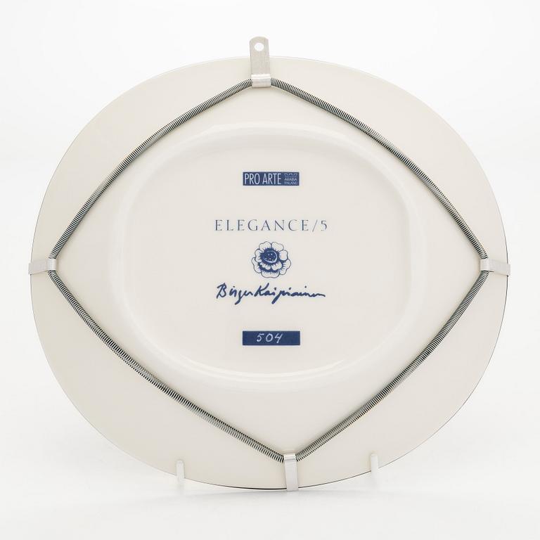 Birger Kaipiainen, fat, porslin, "Elegance/5 ", Birger Kaipiainen, Arabia, numrerad 504. Pro Arte.