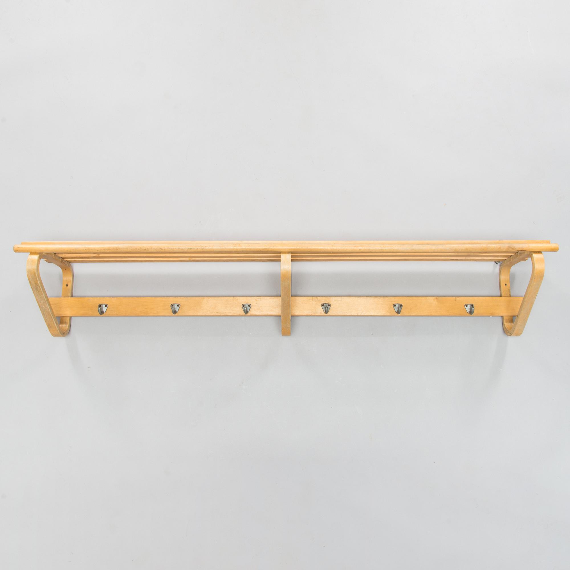 Alvar Aalto, A mid-20th Century coat rack for O.Y. Huonekalu-ja Rakennustyötehdas A.B.