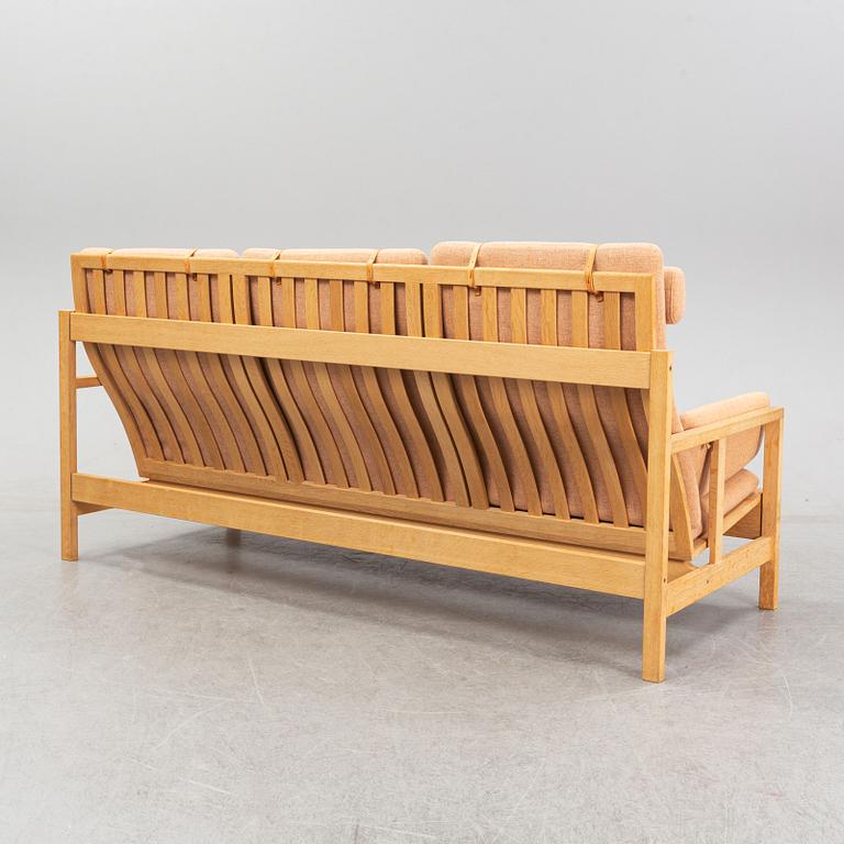 Børge Mogensen, an oak '2253' 1960's sofa by Fredericia Stolefabrik.