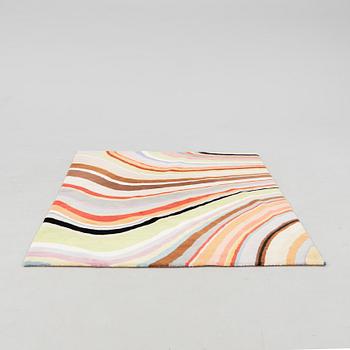 Paul Smith, matta "Paris swirl" The Rug Company ca 233x154 cm.