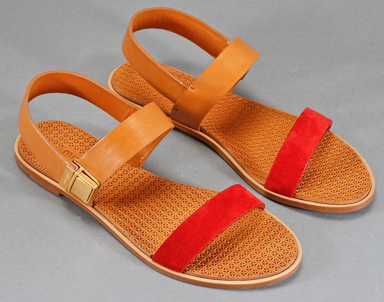 SKOR/SANDALER, Miu miu.