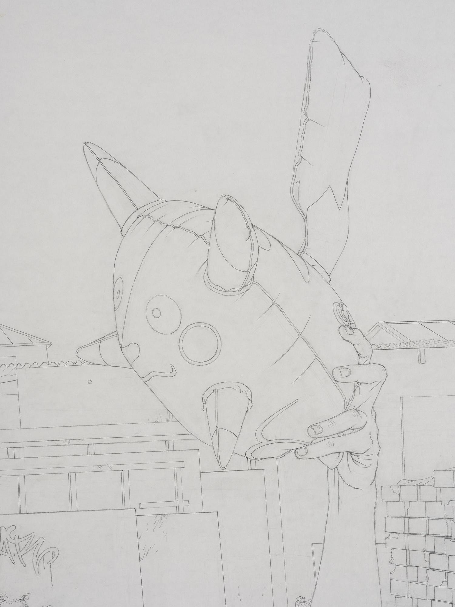 Omid Delafrouz, "Pikachu kontra verkligheten".