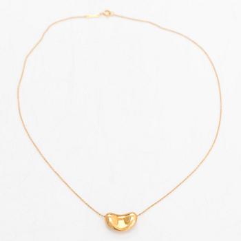 Tiffany & Co, Elsa Peretti, halsband, "Bean", 18K guld.