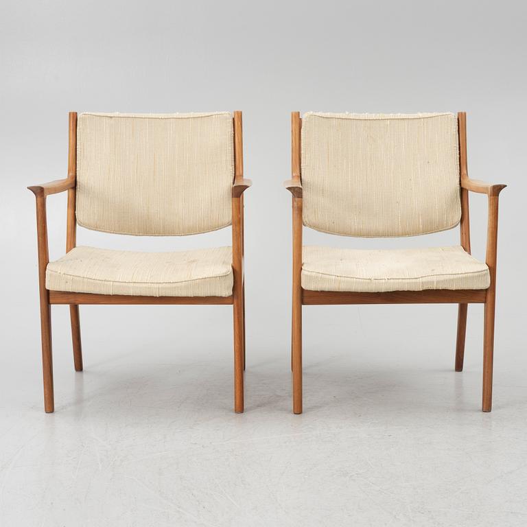 Karl Erik Ekselius, a pair of armchairs, second half of the 20th century.