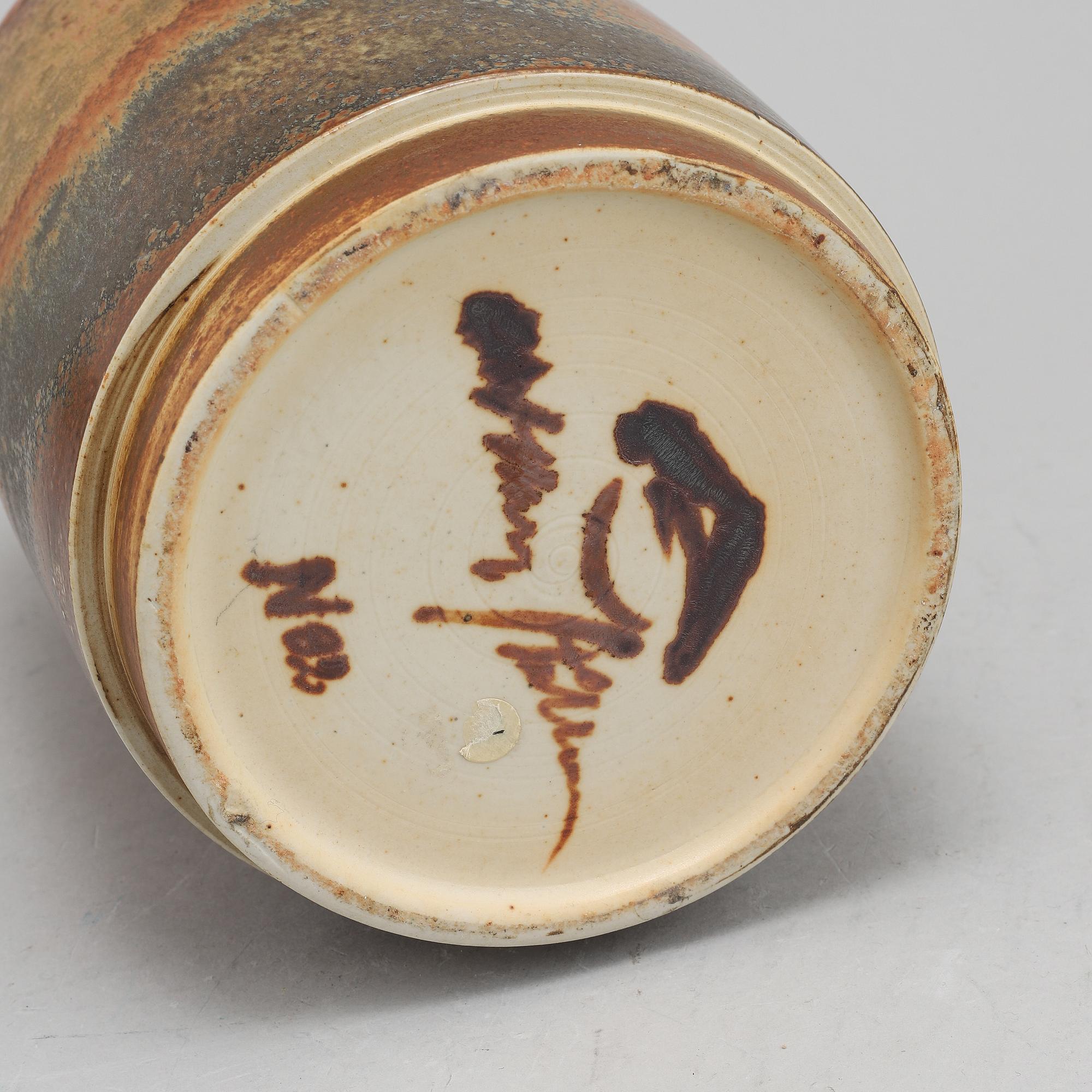 Carl-Harry Stålhane, a glazed stoneware vase from Designhuset.