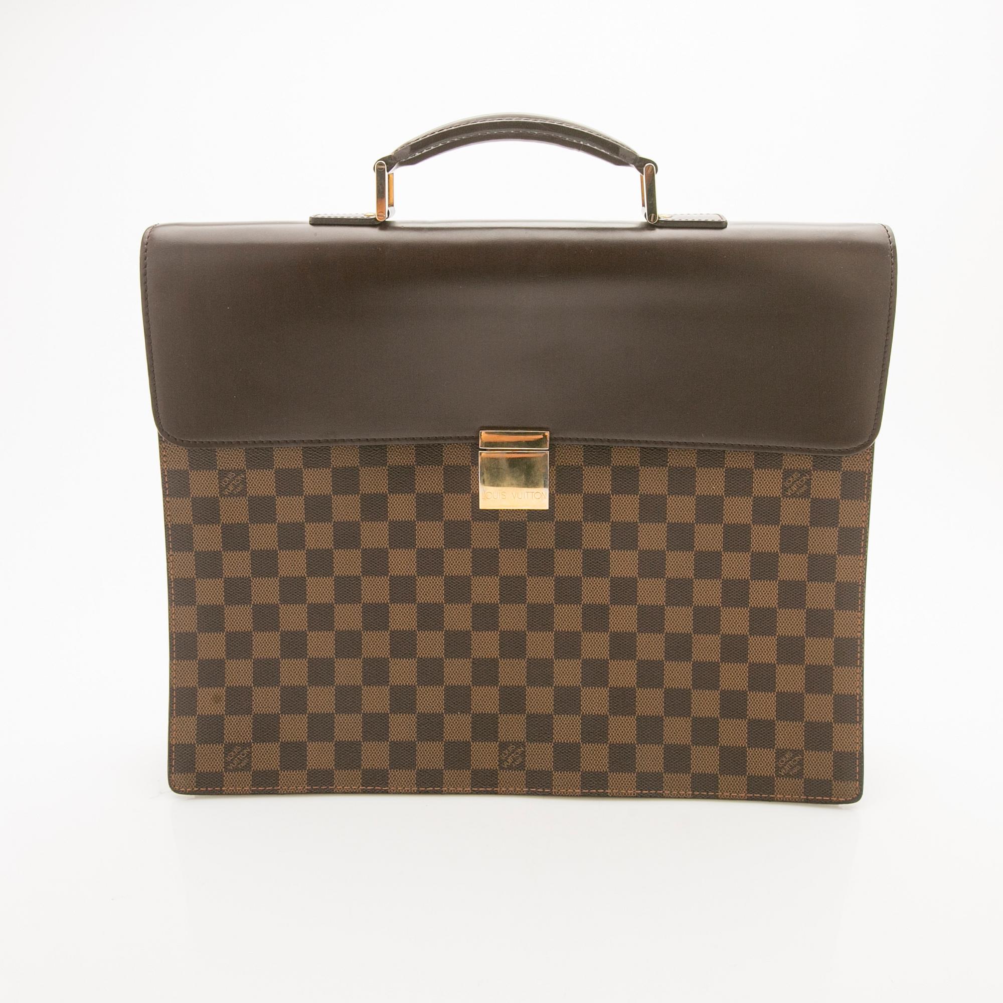 Louis Vuitton, portfölj, "Damier Ebene Altona".