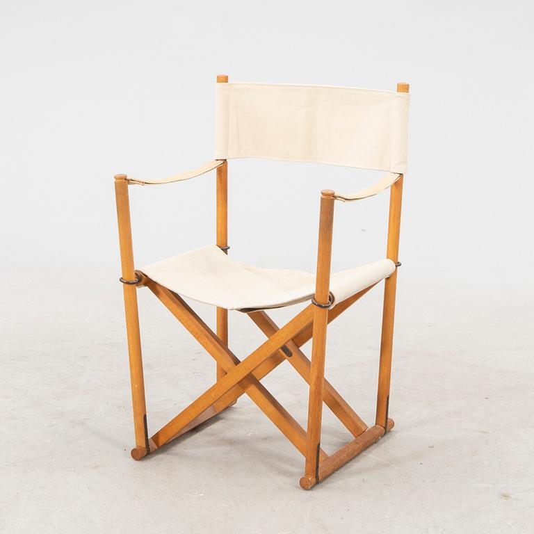 Mogens Koch, folding chair "MK16", Eterna Denmark, second half of the 20th century.