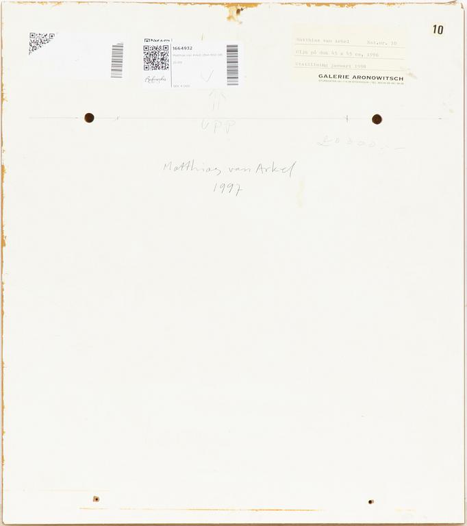 Matthias van Arkel, Untitled.
