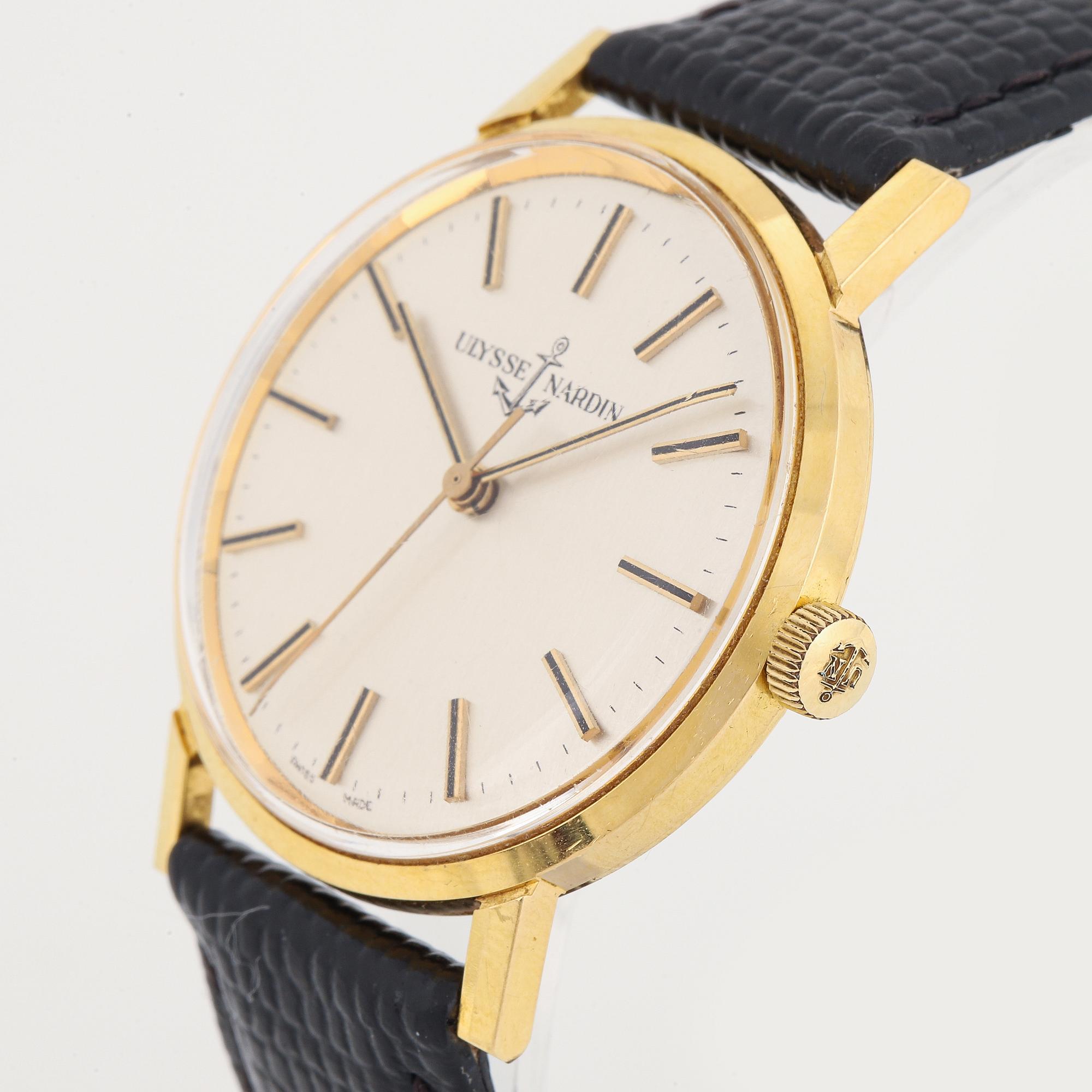 Ulysse Nardin, wristwatch, 34 mm,