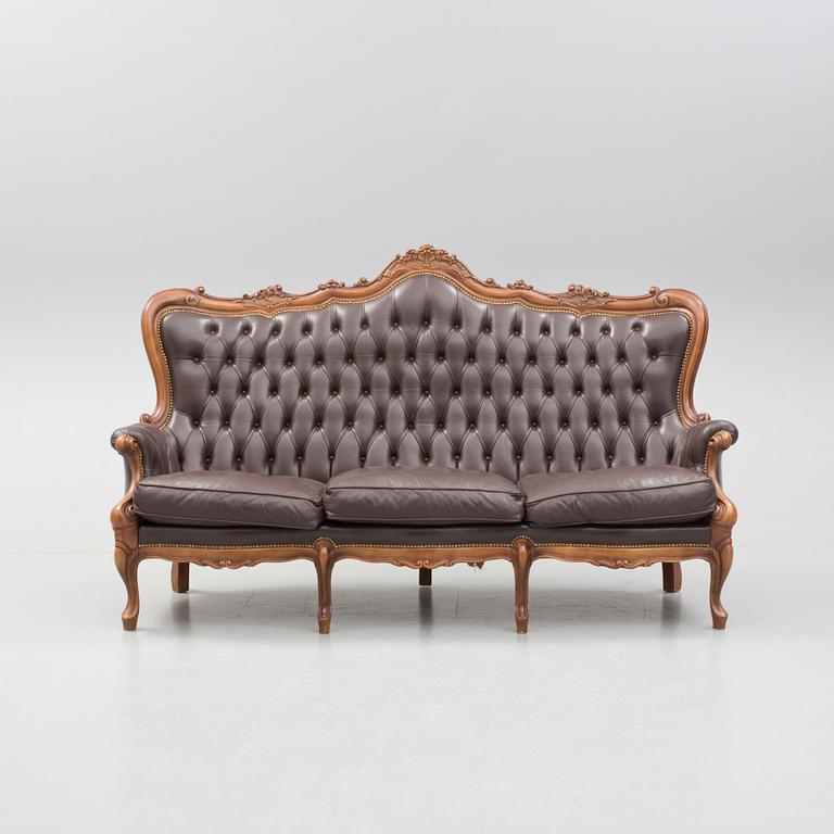 SOFFA, rokokostil, 1900-talets andra hälft.
