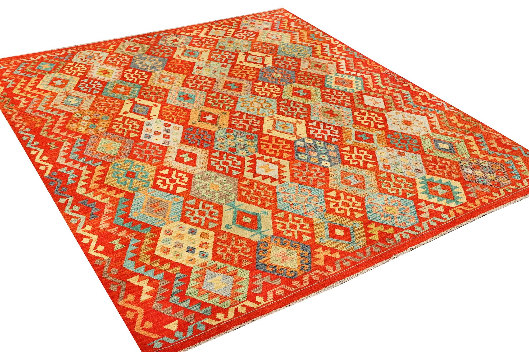 Matta, Kelim, ca. 302 x 257 cm.