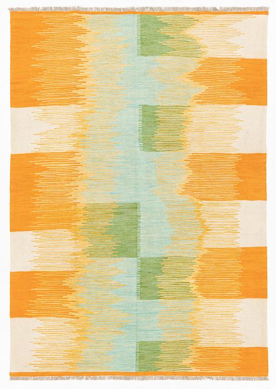 A Kilim rug, c. 242 x 170 cm.