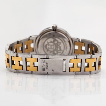 Hermès, Clipper, wristwatch, 24 mm.