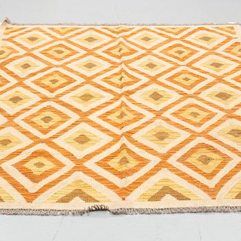 A RUG, kilim, around 200 x 149 cm.