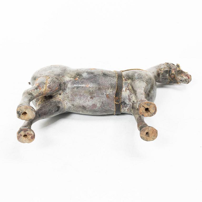 Toy horse, first half of the 20th century.