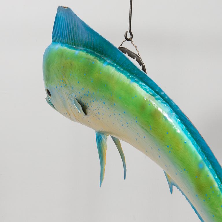 Fiskskulptur "Dolphin" 1960-tal.