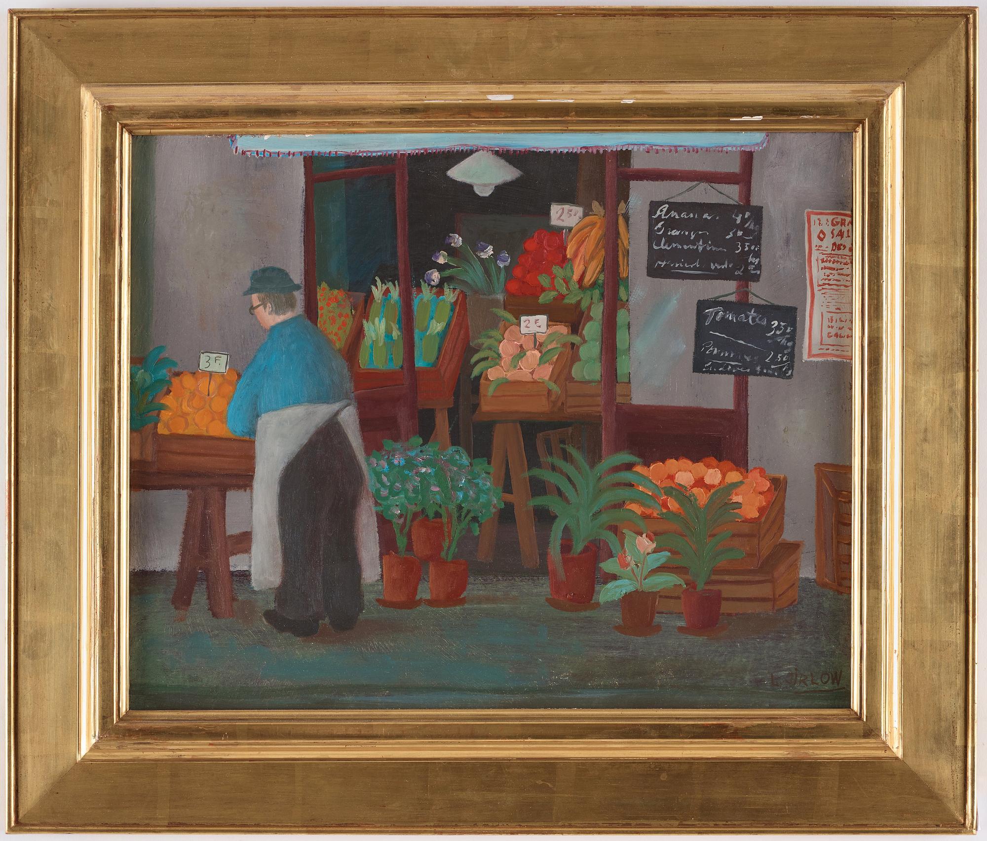 Lennart Jirlow, Greengrocer.