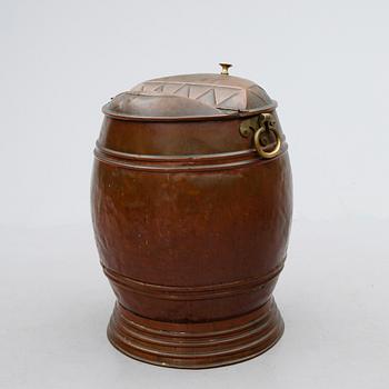 VATTENTUNNA, koppar, sent 1800-tal.
