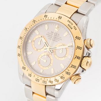 Rolex, Cosmograph, Daytona, chronograph.