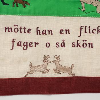 Anna Hansson, executed in 2005, embrodery,