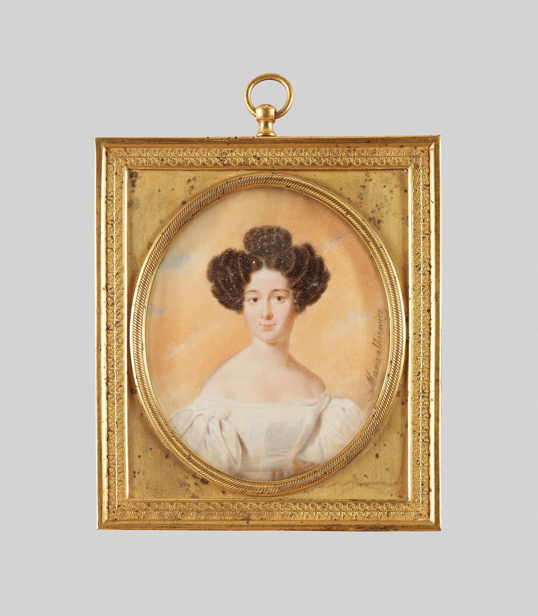 Stanislaw Marszalkiewicz, MINIATYRER, ett par.