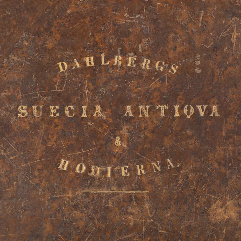 BOK, "Suecia Antiqua et Hodierna", Erik Dahlberg. Dahlbergs, 1800-tal.