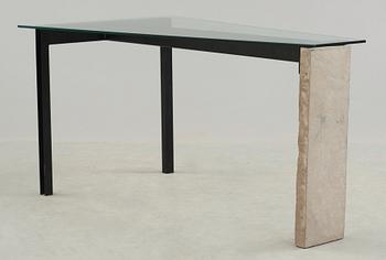 A Jonas Bohlin 'Concrete' desk, Källemo Sweden circa 1984.