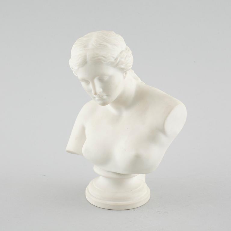 A parian figurine from Gustavsberg, dated -08.