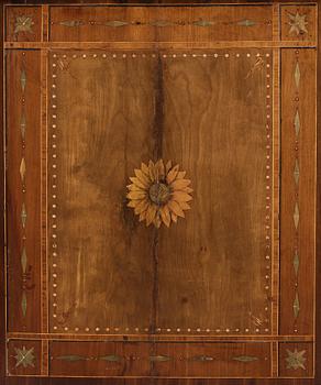 A Gustavian commode by Nils Petter Stenström, master 1781.