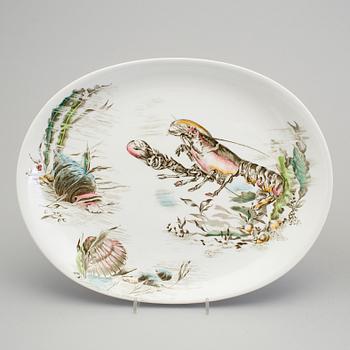 A nine piece earthenware service by Johnson Bros, England, second half of the 20th century.