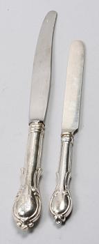 BESTICKSERVIS, 80 delar, silver. Modell "Prins Fredrik".