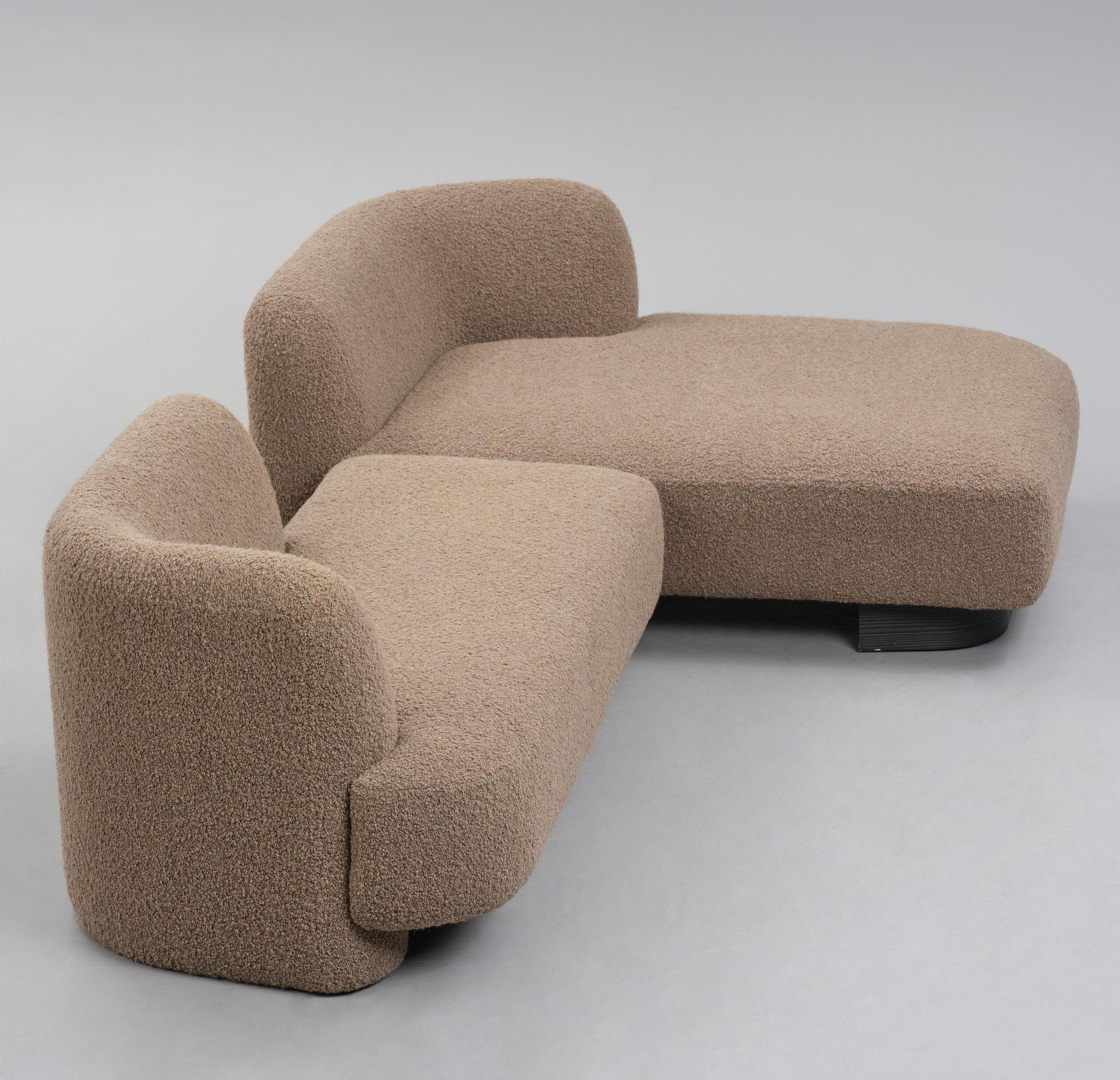 Christophe Delcourt, sofa "Pop", Delcourt Collection, France, contemporary production.