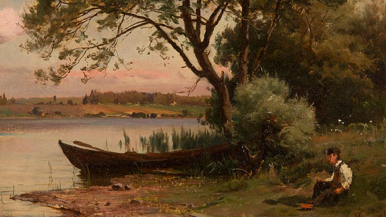 Hjalmar Munsterhjelm, The Man on the Shore.