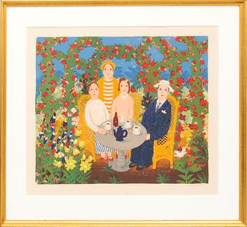 Lennart Jirlow, kaffe i bersån.