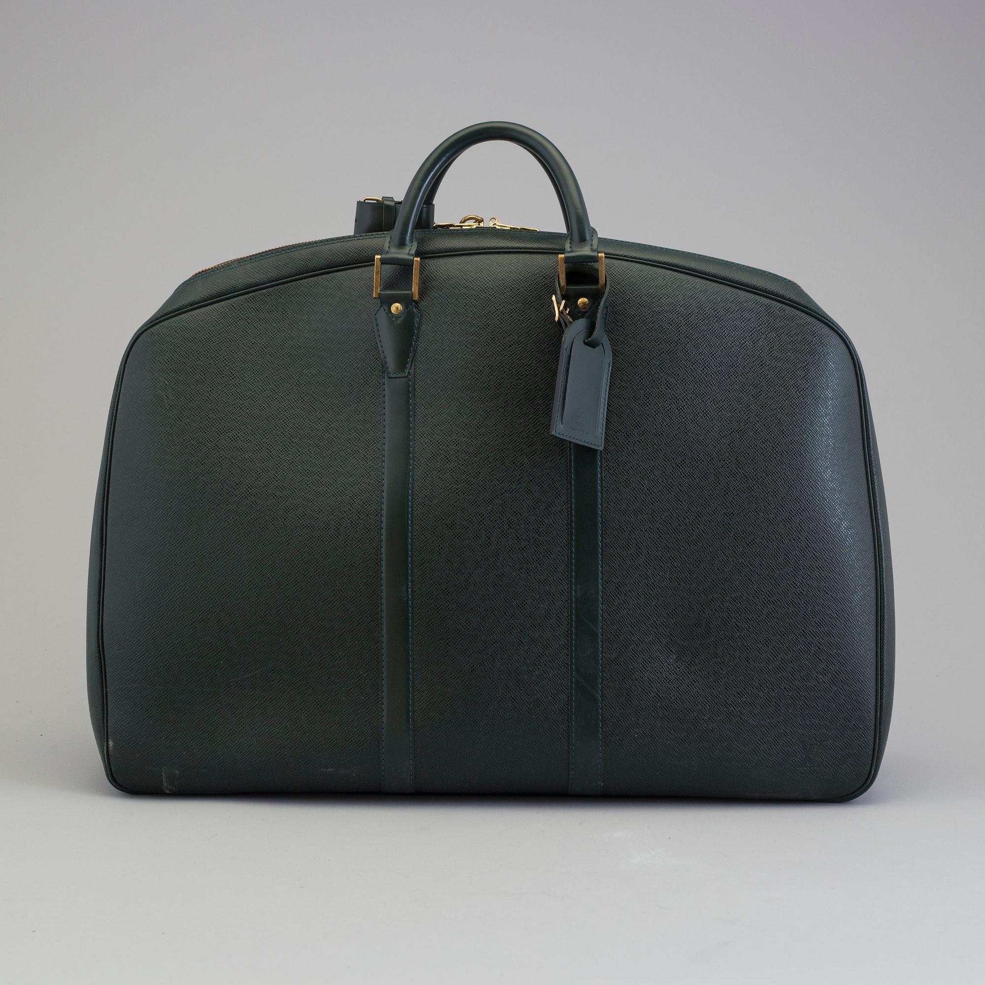 LOUIS VUITTON, a taiga leather 'Helanga' weekend bag.