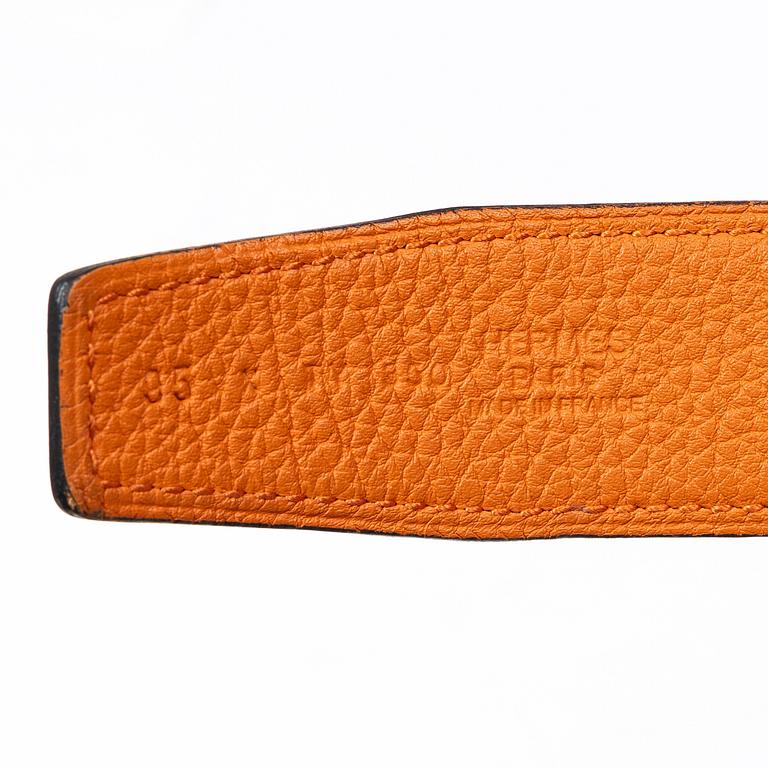 Hermès, bälte/skärp, "Strié", storlek 95, 2016.