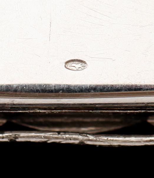 DAMARMBANDSUR, platina, med diamanter, art déco, tidigt 1900-tal.