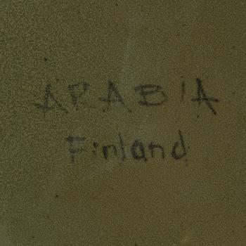PÖYTÄVALAISIN, keramiikkaa, Arabia, Finland, 1960-luku.