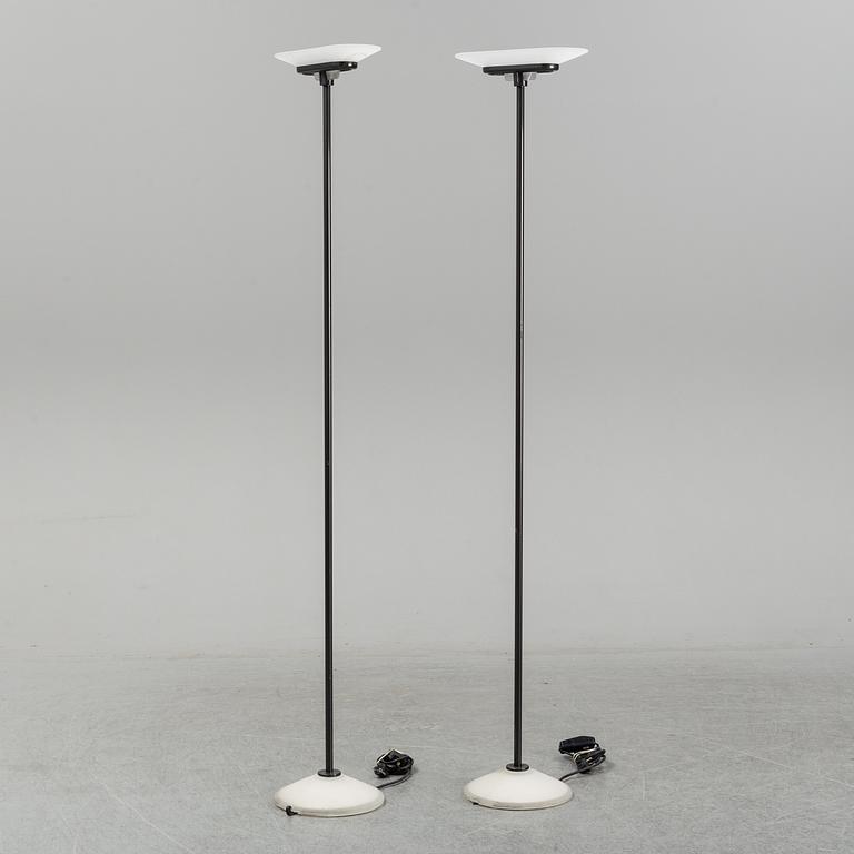 PERRY KING, SANTIAGO MIRANDA & GIANLUIGI ARNALD, a pair of 'Jill' floor lights, Arteluce, Italy.