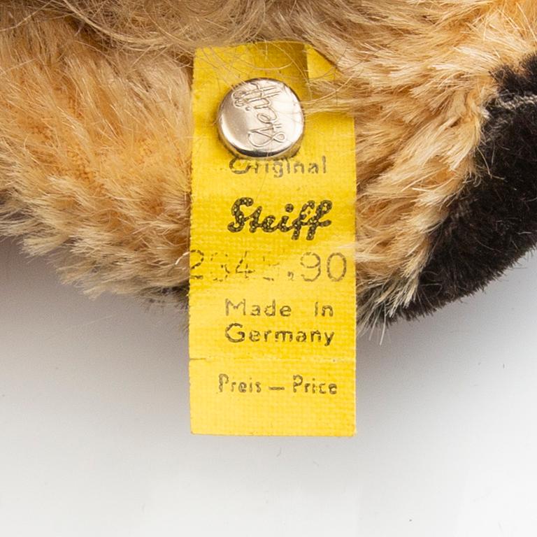 Toy animals, 8 pcs, Steiff, Germany, second half of the 20th century.