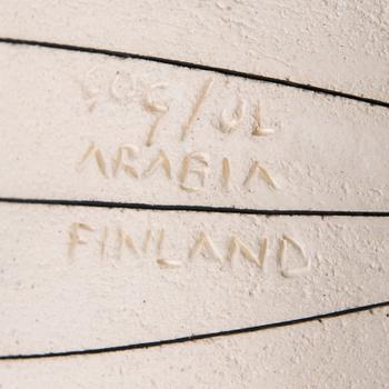 KERAMIKSKULPTUR, Vitlök. Signerad GOG/JL, Arabia Finland.
