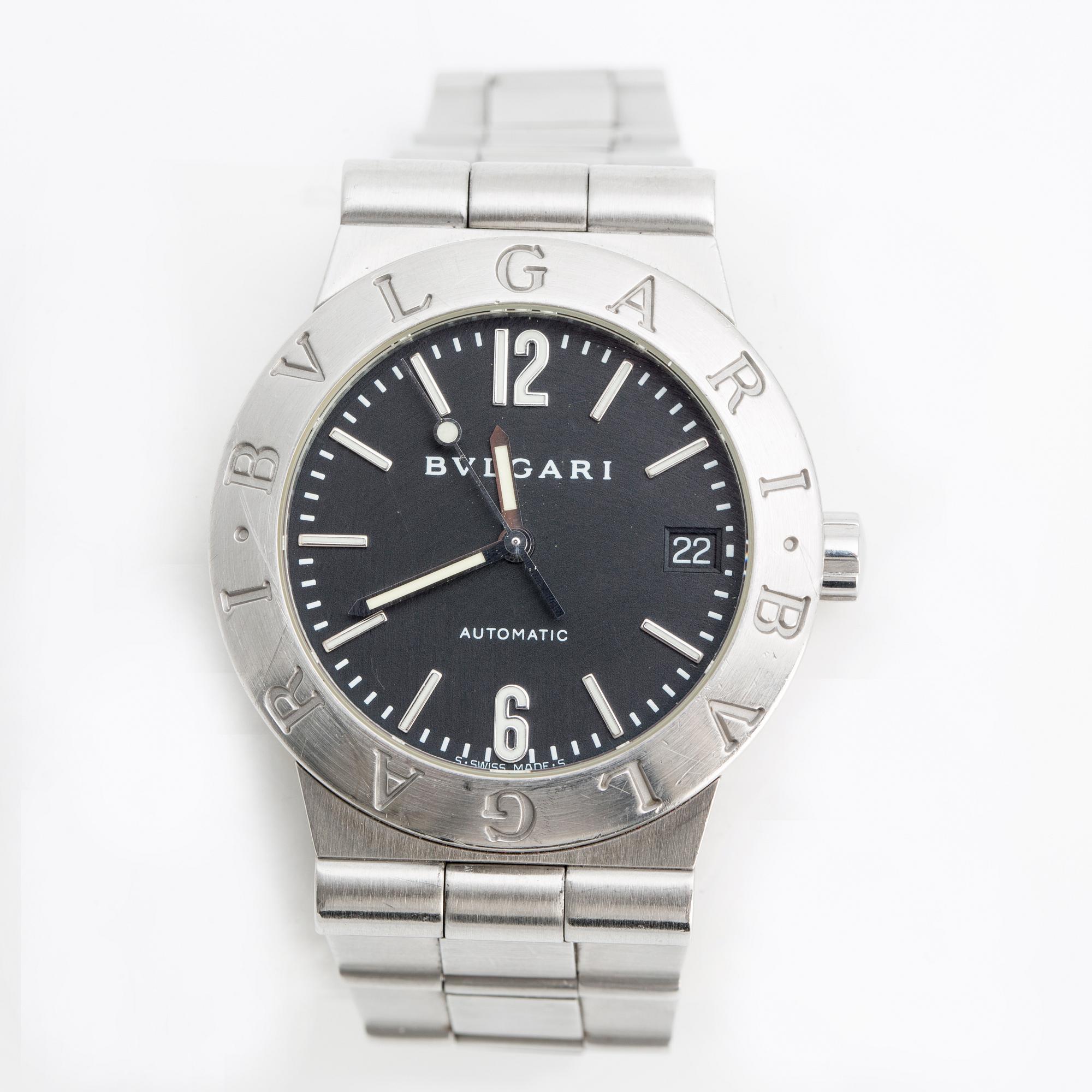 BVLGARI, armbandsur, 35 mm,