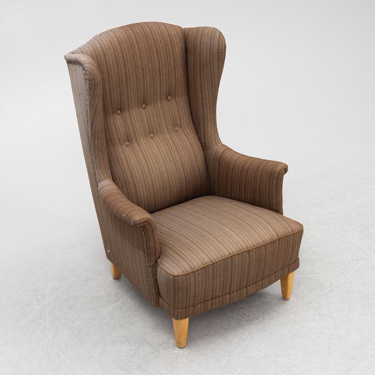 Carl Malmsten, an 'Åldermannen' armchair, second half of the 20th Century.