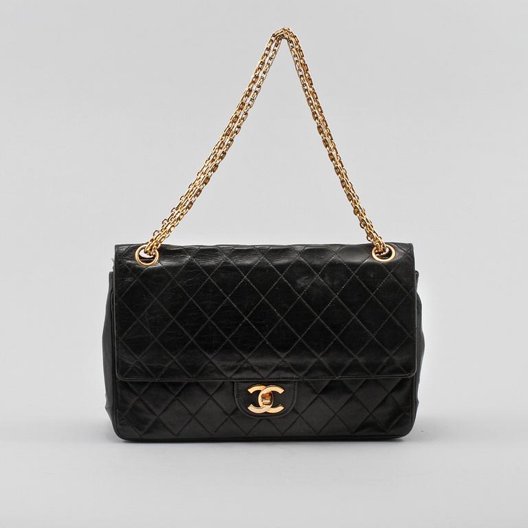 HANDVÄSKA, "Double Flap-bag", Chanel.