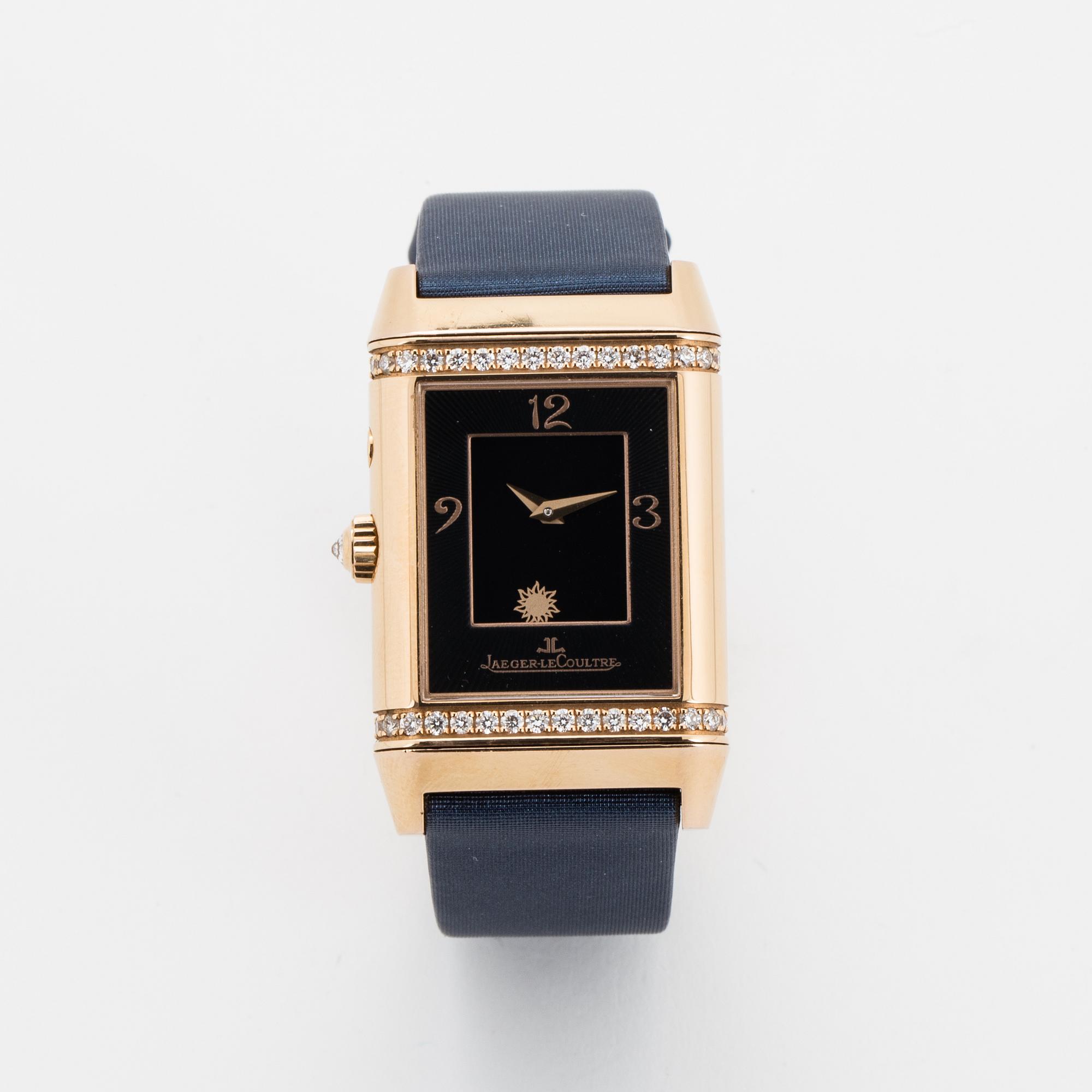 Jaeger le Coultre, Reverso Duetto, wristwatch, 25 x 40 mm.