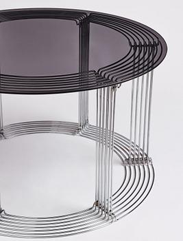 Verner Panton, a "Pantonova" dining table with 6 chairs,
Fritz Hansen, Denmark, ca 1971.