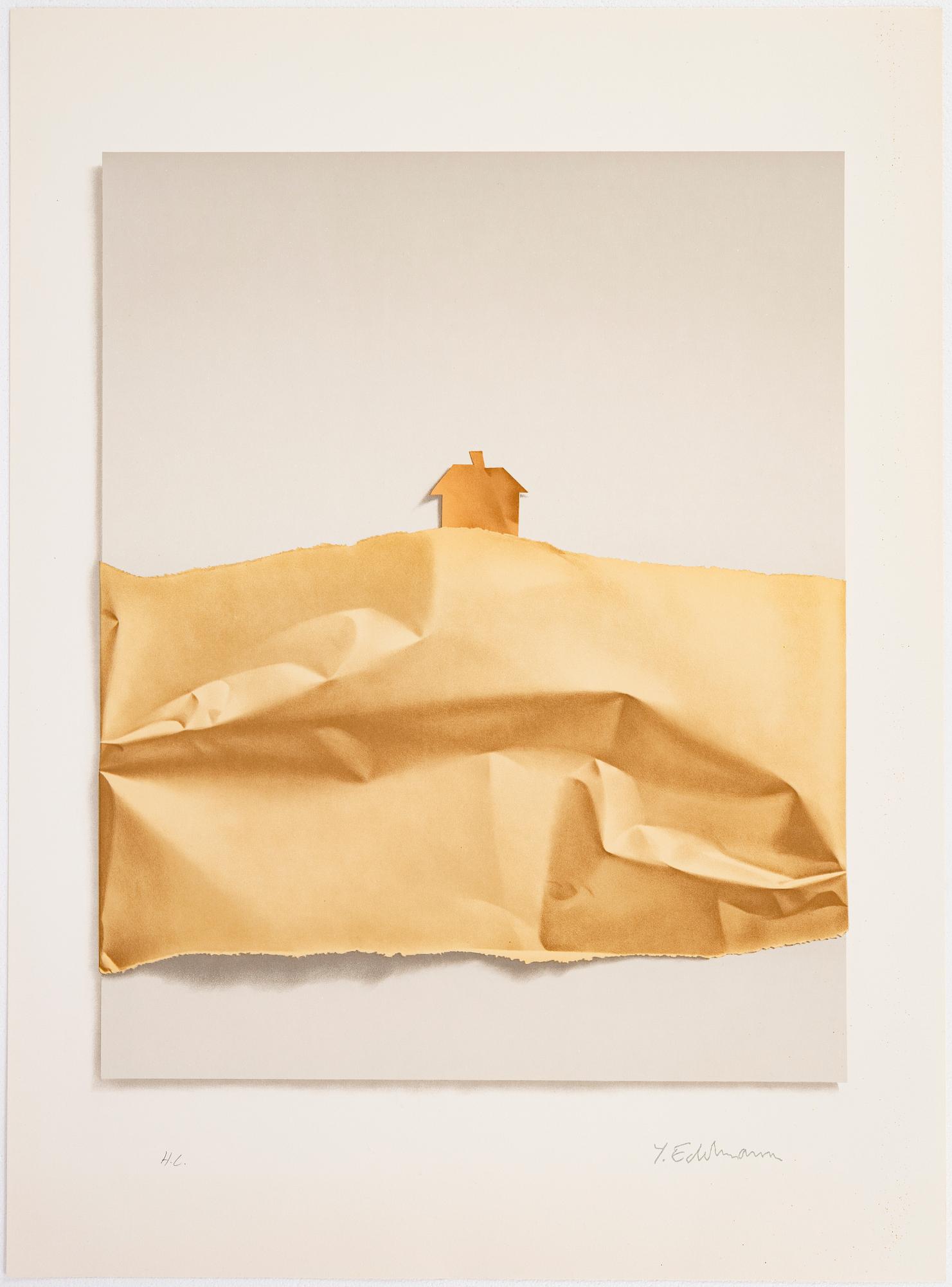 Yrjö Edelmann, lithograph in colours, stamped signature HC.